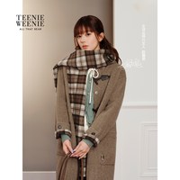 TEENIE WEENIE TeenieWeenie小熊毛呢大衣女绵羊毛山羊绒26冬外套