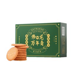 伟龙 万年青经典葱香味酥性饼干400g