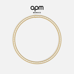 APM Monaco 金黄色Cordage项链