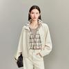 VERO MODA 26早秋插肩袖显瘦休闲百搭高级感短款纸片人外套女