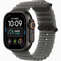 Apple Watch Ultra 4  海洋表带 黑色-半透明黑色