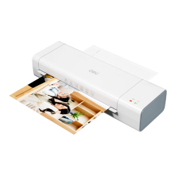 得力 GQ410 A4塑封机 家用办公照片过塑