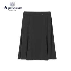 雅格狮丹 春夏女士半身裙短裙a字裙高腰裙子Q4976EL011