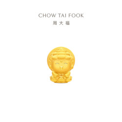 周大福 十二生肖国潮小神仙本命佛菩萨足金黄金转运珠多款