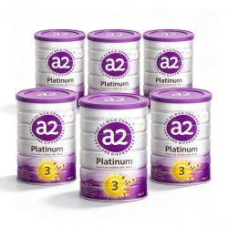 a2 奶粉新西兰原装紫白金 澳洲进口  2段 原箱 6罐 （含税）