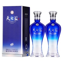 洋河 天之蓝 蓝色经典 52%vol 浓香型白酒