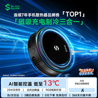 黑鲨 磁吸制冷 手机散热器 无线充电器 车载快充