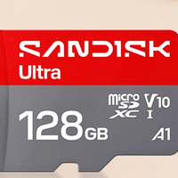 闪迪 Ultra 至尊高速系列 SDSQUNC Micro-SD存储卡 128GB(UHS-I、U1、A1)
