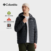 Columbia 26秋冬男户外热压银点防风拒水650蓬保暖羽绒服鸭绒外套WE6610 010 M