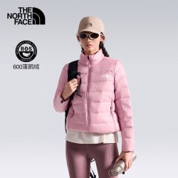 北面 26秋冬新款600蓬排骨羽绒服女户外保暖轻量化鹅绒外套8M45 1MI落樱紫 L