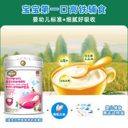 雅因乐 有机益生菌高铁营养米粉