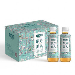 小罐茶 东方美人高香无糖茉莉茶饮料0糖0脂0卡中秋送礼500ml*15瓶
