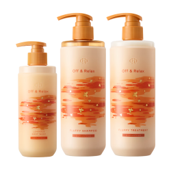 Off & Relax 洗护套装1180ml（洗发水460ml+护发素460ml+沐浴露260ml） 赠洗发水75ml+30ml沐浴露