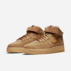 NIKE 滔搏丨NIKE耐克男子AIR FORCE 1高帮小麦运动休闲鞋DJ9158-200