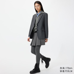 优衣库 HEATTECH羊绒混纺紧身裤