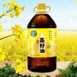 白荡里 新日期】白荡里非转基因浓香菜籽油压榨菜油食用油5L健康家用商用