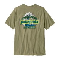 Patagonia 日潮跑腿Patagonia巴塔哥尼亚 男人巨浪责任短袖T恤 37873