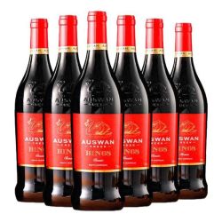 天鹅庄 Bin68 赤霞珠西拉混酿干红葡萄酒 750ml*6瓶
