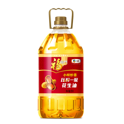 福临门 浓香压榨一级 花生油 5L