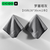 CICIDO 擦车毛巾短绒汽车洗车毛巾吸水车用不掉毛玻璃抹布家用