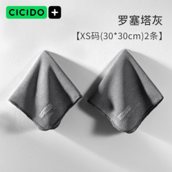 CICIDO 擦车毛巾短绒汽车洗车毛巾吸水车用不掉毛玻璃抹布家用