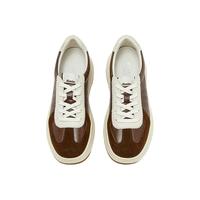 Bata 牛羊皮休闲德训鞋 啡色 42码