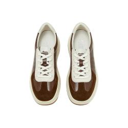Bata 牛羊皮休闲德训鞋 啡色 42码