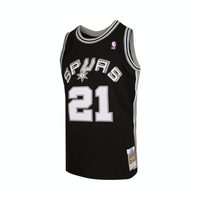 Mitchell&Ness 马刺队邓肯98-99赛季NBA官方MN复刻21号球衣集合SW球迷版