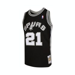 Mitchell&Ness 马刺队邓肯98-99赛季NBA官方MN复刻21号球衣集合SW球迷版