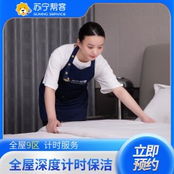 苏宁帮客 4小时深度计时保洁服务 家政服务