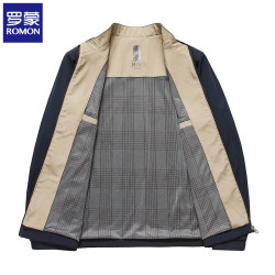 罗蒙 立领夹克 商务休闲