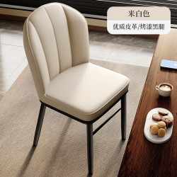 LISM 轻奢餐椅家用餐桌凳子靠背椅书桌椅 2把