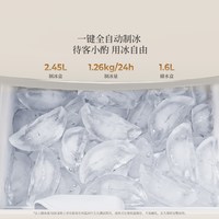 HCK哈士奇 HCK-RCD-521P-I 法式复古制冰 奶茶色 521L 冰箱