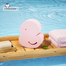 hihidefriends 初生婴儿洗澡海绵搓泥背神器宝宝洗头新生儿头垢刷洗澡用品沐浴棉