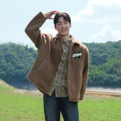 美特斯邦威 夹克男女同款秋季新款舒适休闲百搭户外情侣外套上衣