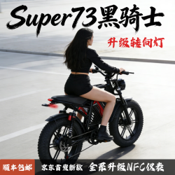 飞鸽 Super73电动助力车新国标可上绿牌成年电动车代步工具越野山地车大续航顺丰物流包邮