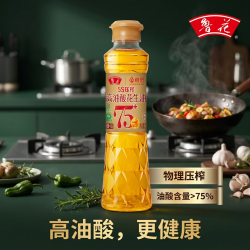 鲁花 油酸含量大于75% 高油酸花生油  瓶装 320ml 320ml