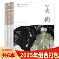 2026年7月可选共12本 美术杂志2025年1-12月全年珍藏组合打包 艺术绘画美术