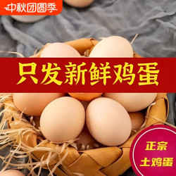 皖南小镇 九华山农家土鸡蛋30枚1200g正宗散养新鲜笨鸡蛋虫草蛋顺丰包邮