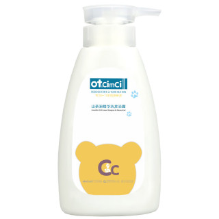 Otcimci山茶油精华洗发沐浴露宝宝无泪洗发婴儿沐浴乳二合一500ml