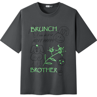 森马 BRUNCH BROTHER联名 凉感速干 男士短袖T恤