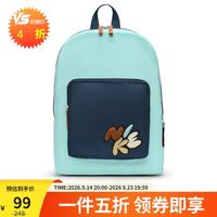 NIKE 男女通款双肩包 休闲包 书包 电脑包FZ7254-300蓝黑均码
