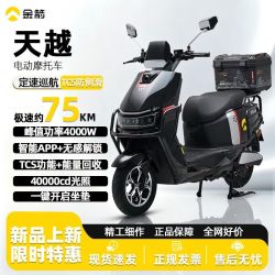 金箭 天越RG507SUX劲速版电动摩托车高速前满盘大碟刹长续航 裸车