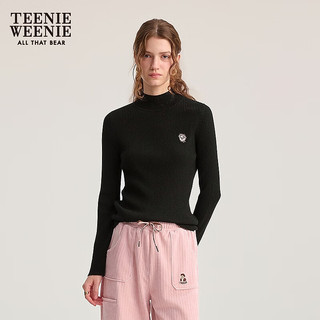 TEENIE WEENIE 可机洗绵羊毛 黑色 S 女士针织衫