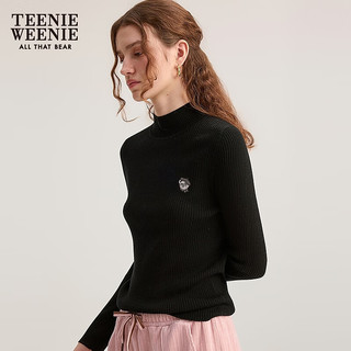 TEENIE WEENIE 可机洗绵羊毛 黑色 S 女士针织衫