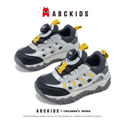 ABCKIDS ABC KIDS儿童运动鞋秋季童鞋男童中大童跑步鞋透气鞋3590灰/黑色31