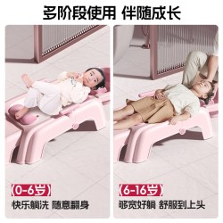 劳可里尼 儿童洗头躺椅可折叠洗头发神器宝宝家用洗头床女童小孩大童洗头凳