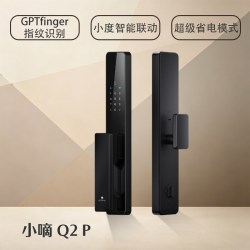 德施曼 小嘀系列 Q2P 电子锁 星爵黑