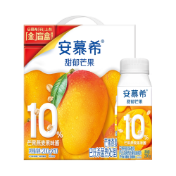 安慕希 芒果燕麦风味酸奶 200g*10瓶