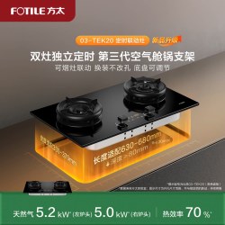 方太 燃气灶官方旗舰店03tek20双灶定时防干烧灶具家用灶